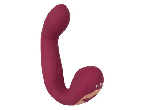 Wibrator króliczek Javida thumping shaking silikonowy 17 cm USB - 3