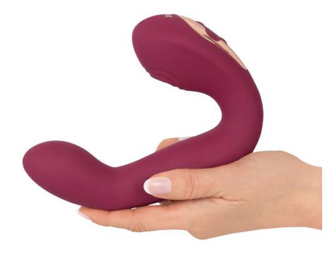 Wibrator króliczek Javida thumping shaking silikonowy 17 cm USB - 8