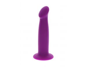 Dildo silikonowe Goodhead ToyJoy fioletowe 16 cm