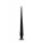 Kolczaste dildo analne Ouch 42 cm czarne