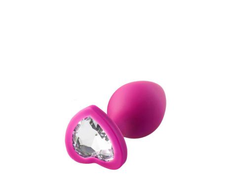 Zestaw korków analnych Flirts Dream Toys różowy z kamieniami - 3