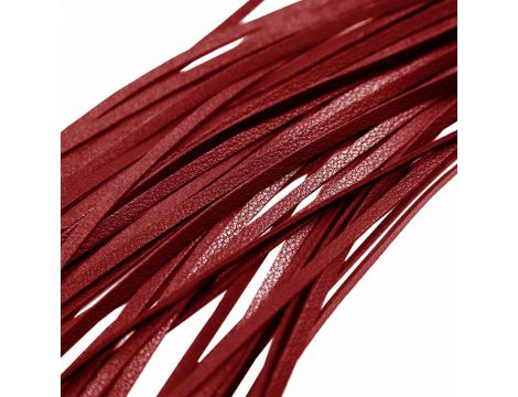 Długi czerwony bicz skórzany Alive 69 cm - 3