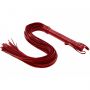 Długi czerwony bicz skórzany Alive 69 cm - 2