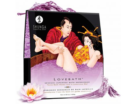 Żel do kąpieli Lovebath Lotus Sensuel Shunga - 2
