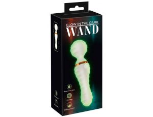 Wibrator wand You2Toys świecący w ciemności USB 19,5 cm