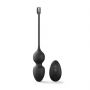 Kulki gejszy wibrujące Dorcel Love Balls czarne USB 9 cm - 2