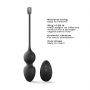Kulki gejszy wibrujące Dorcel Love Balls czarne USB 9 cm - 4