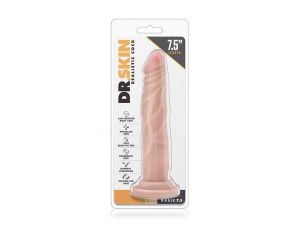 Realistyczne dildo Blush Dr Skin Basic beżowe 19 cm PVC