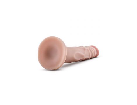 Realistyczne dildo Blush Dr Skin Basic beżowe 19 cm PVC - 6