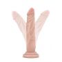 Realistyczne dildo Blush Dr Skin Basic beżowe 19 cm PVC - 5