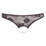Lace String Pearls black XL - 11