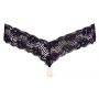Stringi z naszyjnikiem pereł Cottelli LINGERIE - 17