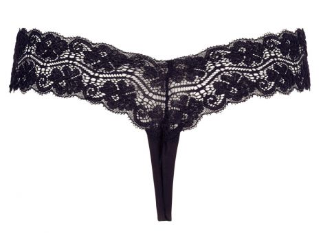 Stringi z perełkami Cottelli LINGERIE XL - 16