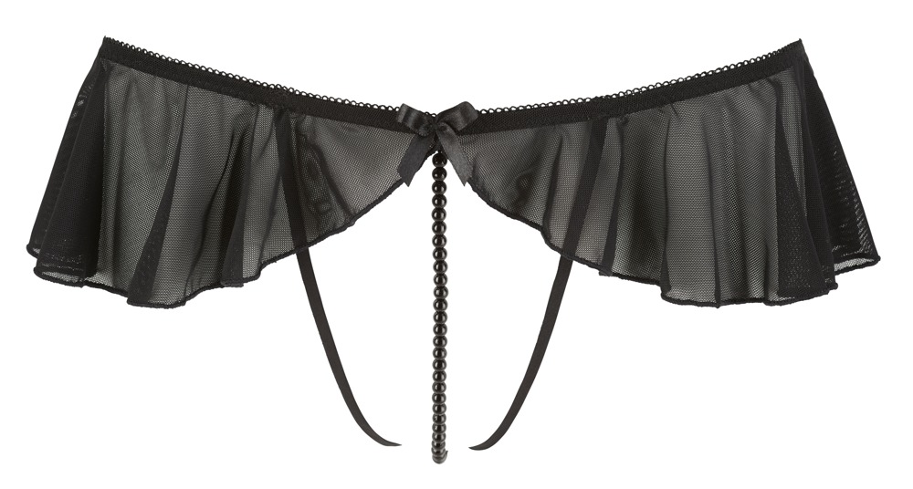 g-string with frills l