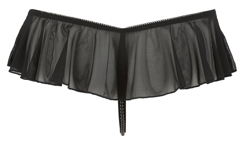g-string with frills l