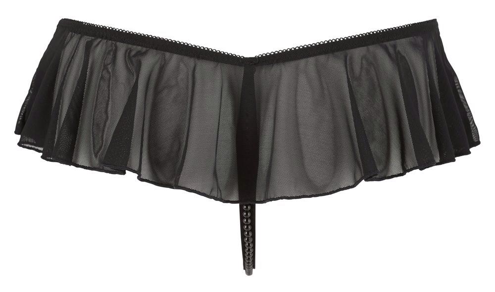 g-string with frills l