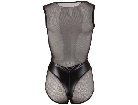 Body z zamkiem w kroczu Cottelli PARTY czarny S - 15