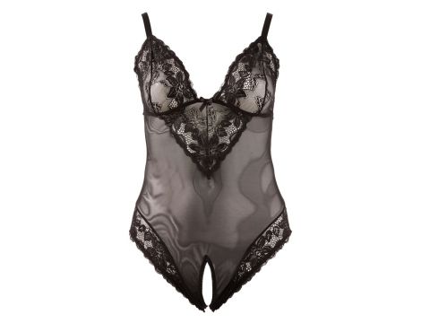 Body erotyczne ouvert z siatki Cottelli Curves 3XL - 5