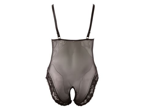 Body erotyczne ouvert z siatki Cottelli Curves 3XL - 9
