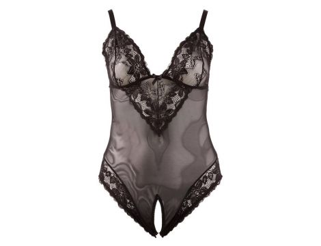 Body erotyczne ouvert z siatki Cottelli Curves 3XL - 6