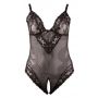 Body erotyczne ouvert z siatki Cottelli Curves 3XL - 7