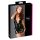 Sukienka wet look Cottelli PARTY czarna XL