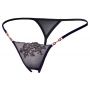 Stringi Cottelli LINGERIE czerwone z kamieniami M/L - 10