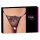 Stringi Cottelli LINGERIE czerwone z kamieniami M/L