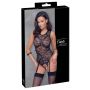 Body suspender Cottelli BONDAGE koronkowe czarne S - 2