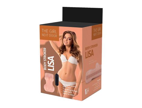 Masturbator waginy Lisa z wibracją Dream Toys TPE 13 cm