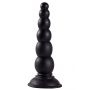 Sonda analna koralikowa z przyssawką Dream Toys czarna - 3