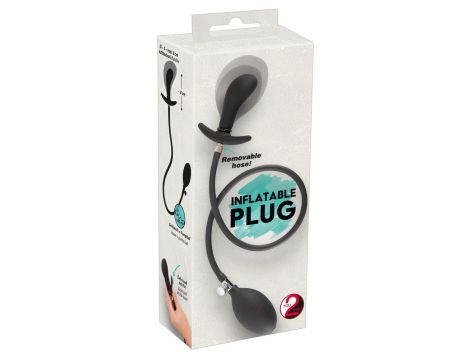 Korek analny pompowany You2Toys silikonowy 8 cm