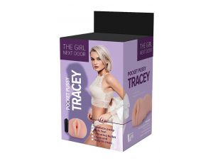 Kieszonkowa wagina Tracey Dream Toys z wibracją TPE 13,5 cm