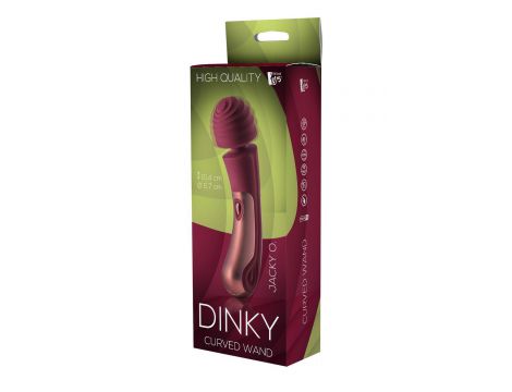 Wibrator wand Dinky Jacky O zakrzywiony silikonowy USB - 5