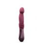 Dildo z pchnięciem Temptasia Trixie winne silikonowe 25 cm - 5