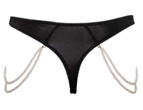 Stringi z perłami Cottelli LINGERIE M/L - 12