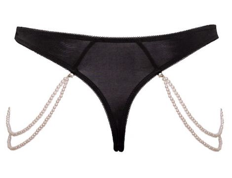 Stringi z perłami Cottelli LINGERIE M/L - 13