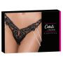 Stringi z perłami Cottelli LINGERIE M/L - 3