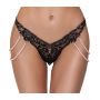 Stringi z perłami Cottelli LINGERIE M/L - 5