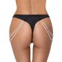 Stringi z perłami Cottelli LINGERIE M/L - 9