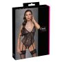 Body erotyczne bez krocza Cottelli LINGERIE czarne S - 3