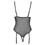 Body erotyczne bez krocza Cottelli LINGERIE czarne S - 19