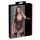 Body erotyczne Cottelli LINGERIE bez krocza czarne L