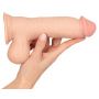 Dildo realistyczne Nature Skin z ruchomą skórą 19,9 cm TPE - 16