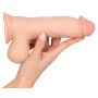 Dildo realistyczne Nature Skin z ruchomą skórą 19,9 cm TPE - 15