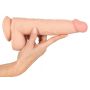 Dildo realistyczne z ruchomą skórą Nature Skin 25 cm - 16