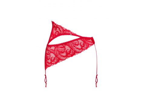 Pas do pończoch Obsessive Atenica czerwony M/L - 5