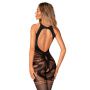Bodystocking siateczkowy Obsessive G331 czarny S/M/L - 3