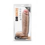Dildo z kulkami Dr Skin Mr Mister beżowy 27 cm - 7