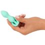 Korek analny mini silikonowy Cuties zielony 8 cm - 14